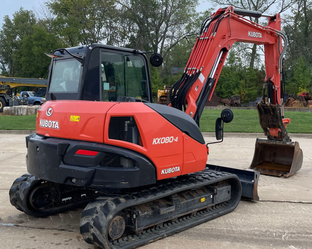 2019 Kubota KX080-4